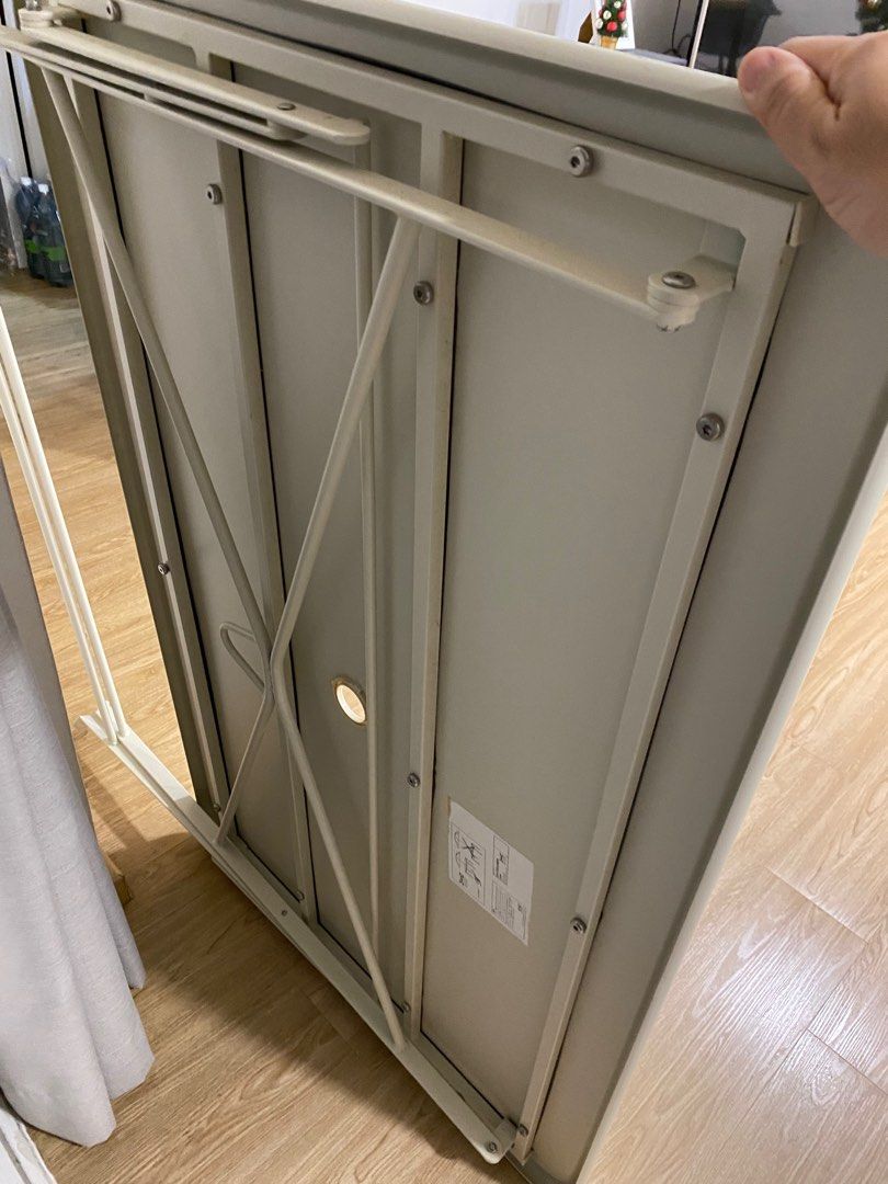 IKEA Foldable Table (Saltholmen 18886, metal, outdoor), Furniture