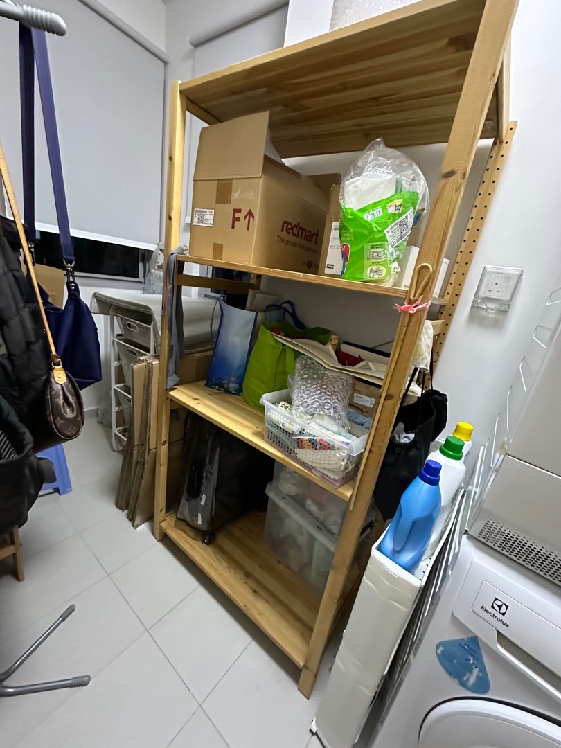 IKEA storage shelves X 2, Furniture & Home Living, Furniture, Shelves