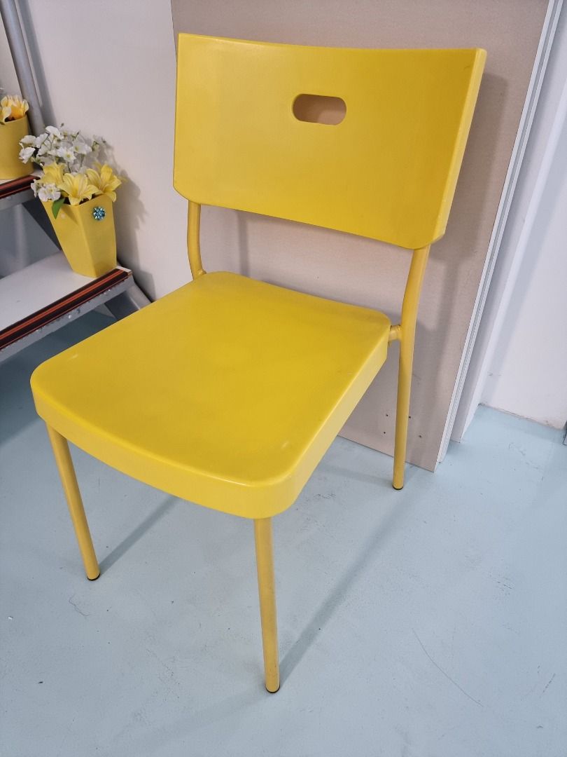 Ikea yellow dining chair outlet