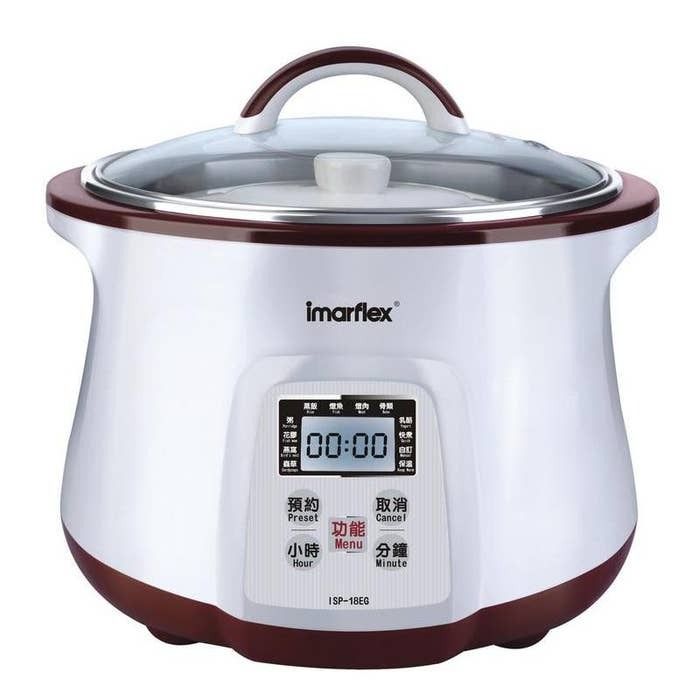 Imarflex 伊瑪1.8L電子燉盅(Isp-18Eg), 家庭電器, 廚房電器, 鍋具- Carousell