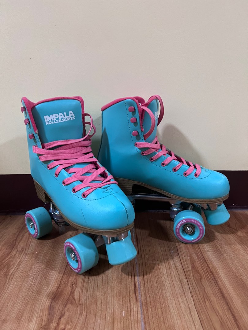 Impala Quad Roller Skates in Aqua, Sports Equipment, Sports & Games