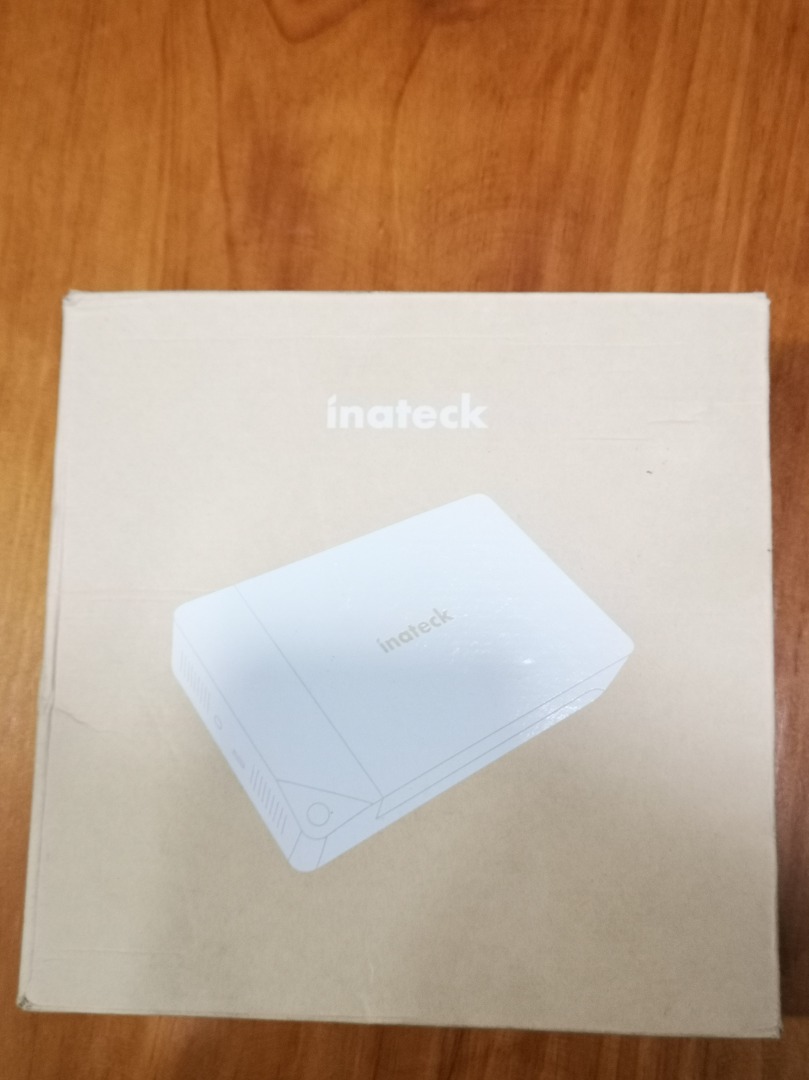 Inateck FE3002 2.5"/3.5" Hard Drive Enclosure with Smart Switch Black, Computers & Tech, Parts
