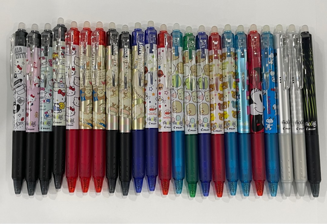 Japan Frixion Pens with Design, Hobbies & Toys, Stationery & Craft, Stationery & School Supplies