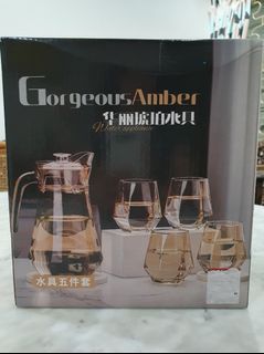 Jar and cup set