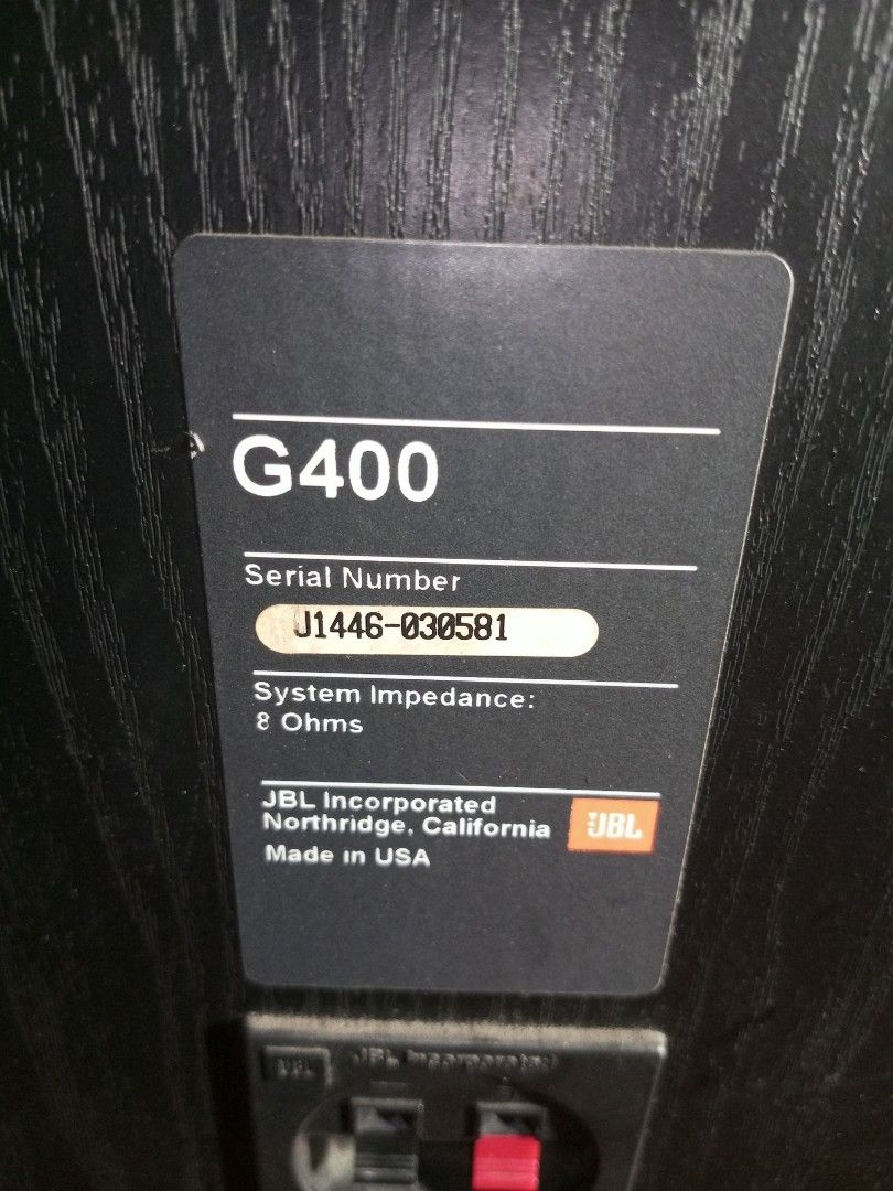 JbL g400 Floorstanding made in u.s.a, Audio, Soundbars, Speakers