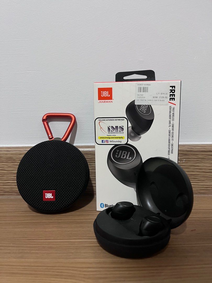 JBL Portable Speaker & Wireless InEar Headphones, Audio, Portable
