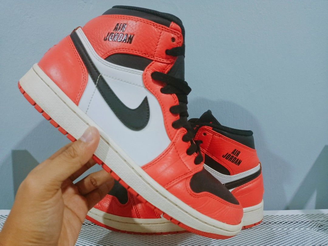 Jordan 1 Rare Air Max Orange Men s Fashion Footwear Sneakers on
