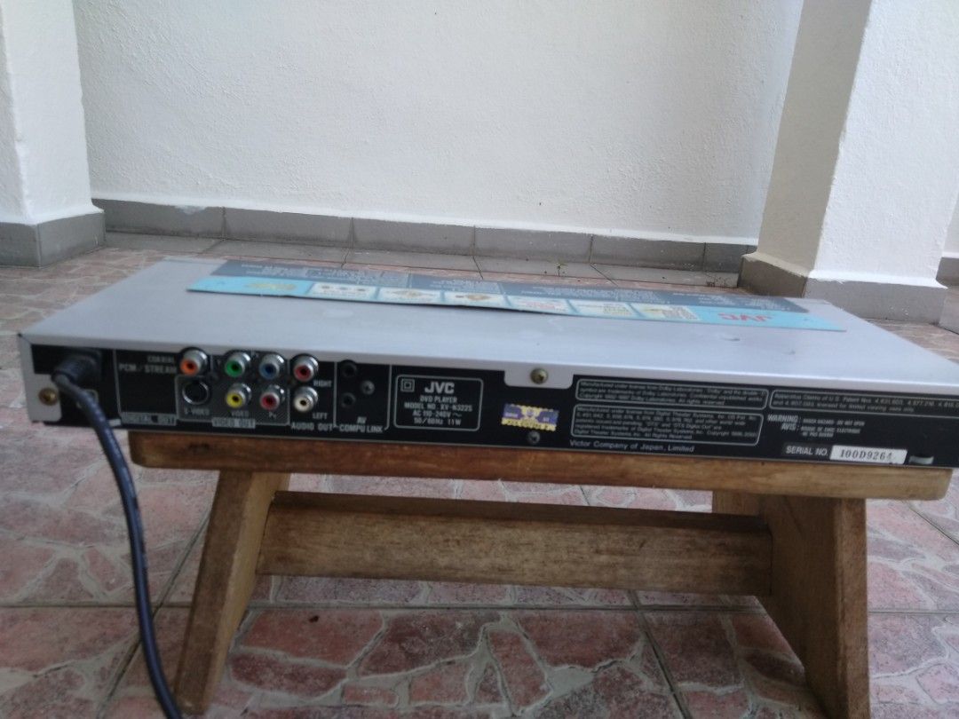 JVC DVD Player, TV & Home Appliances, TV & Entertainment, BluRay