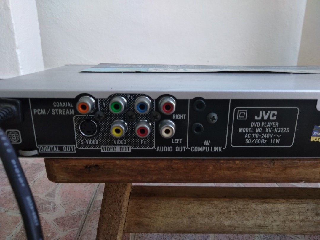 JVC DVD Player, TV & Home Appliances, TV & Entertainment, BluRay