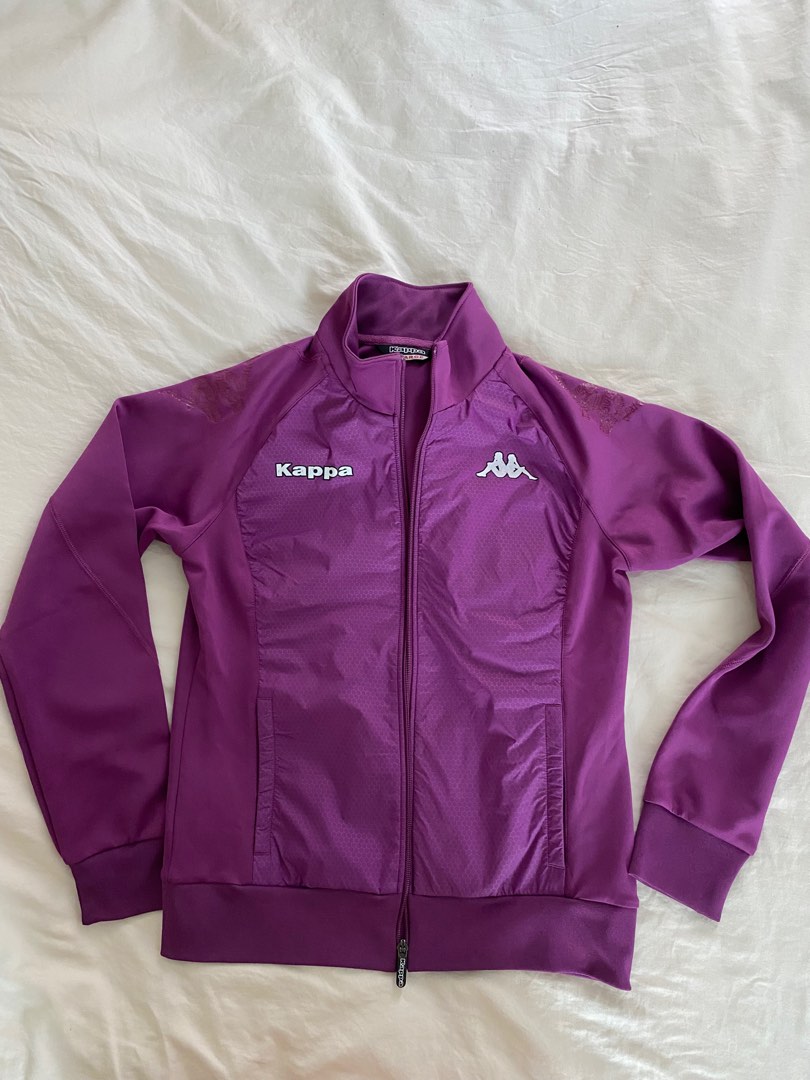 Purple kappa windbreaker on sale