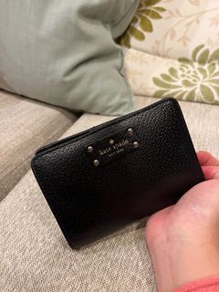 Kate spade 黑色皮夾