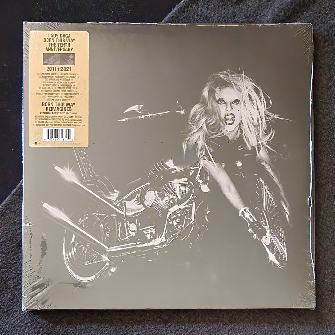 Lady Gaga - Born This Way (10th Anniversary Edition) Vinyl, Hobbies & Toys,  Music & Media, Vinyls on Carousell
