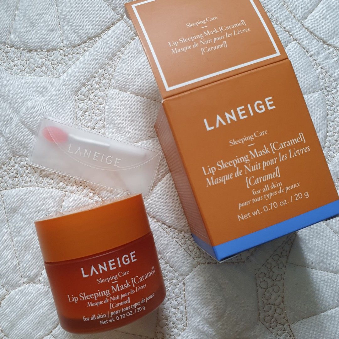 Laneige Lip Sleeping Mask (Caramel), Beauty & Personal Care, Face, Face Care on Carousell