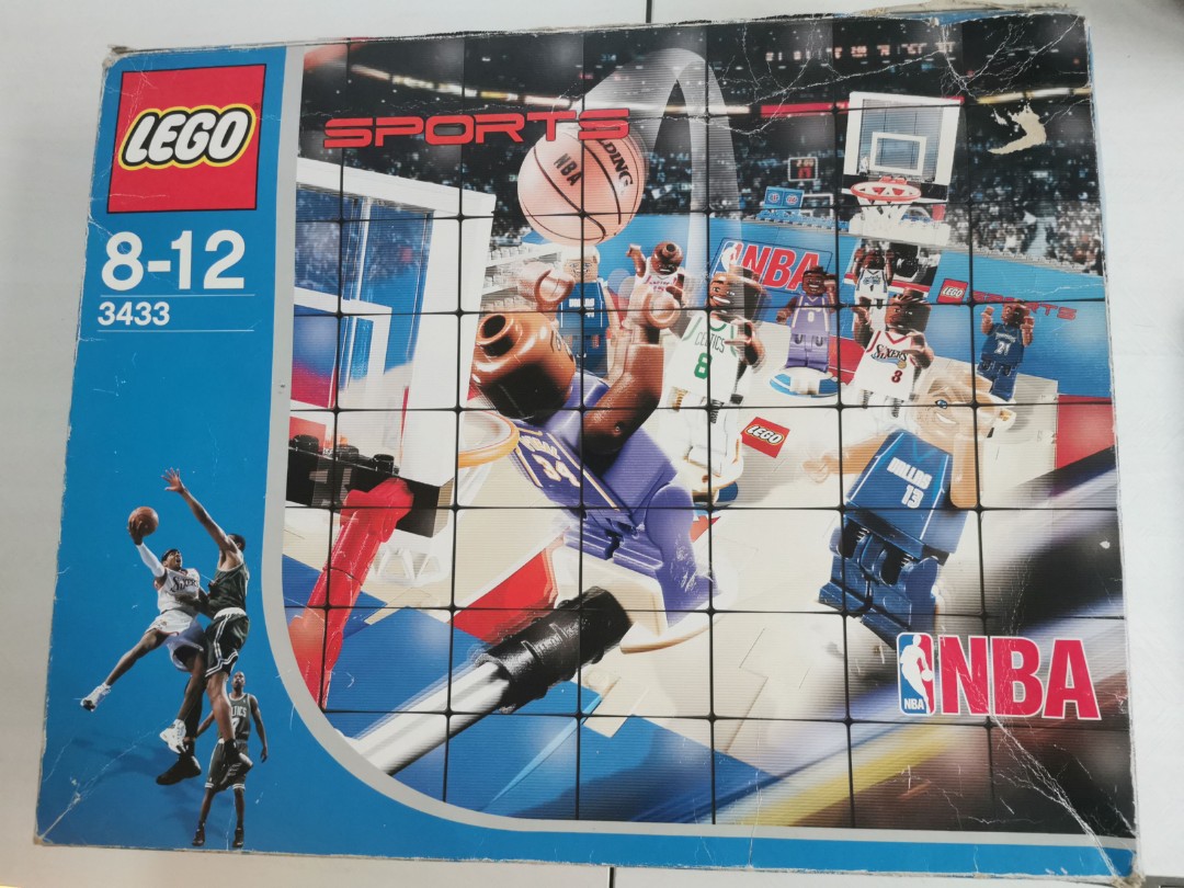 Lego 3433 sports basketball NBA allstars 2003 with box slam dunk