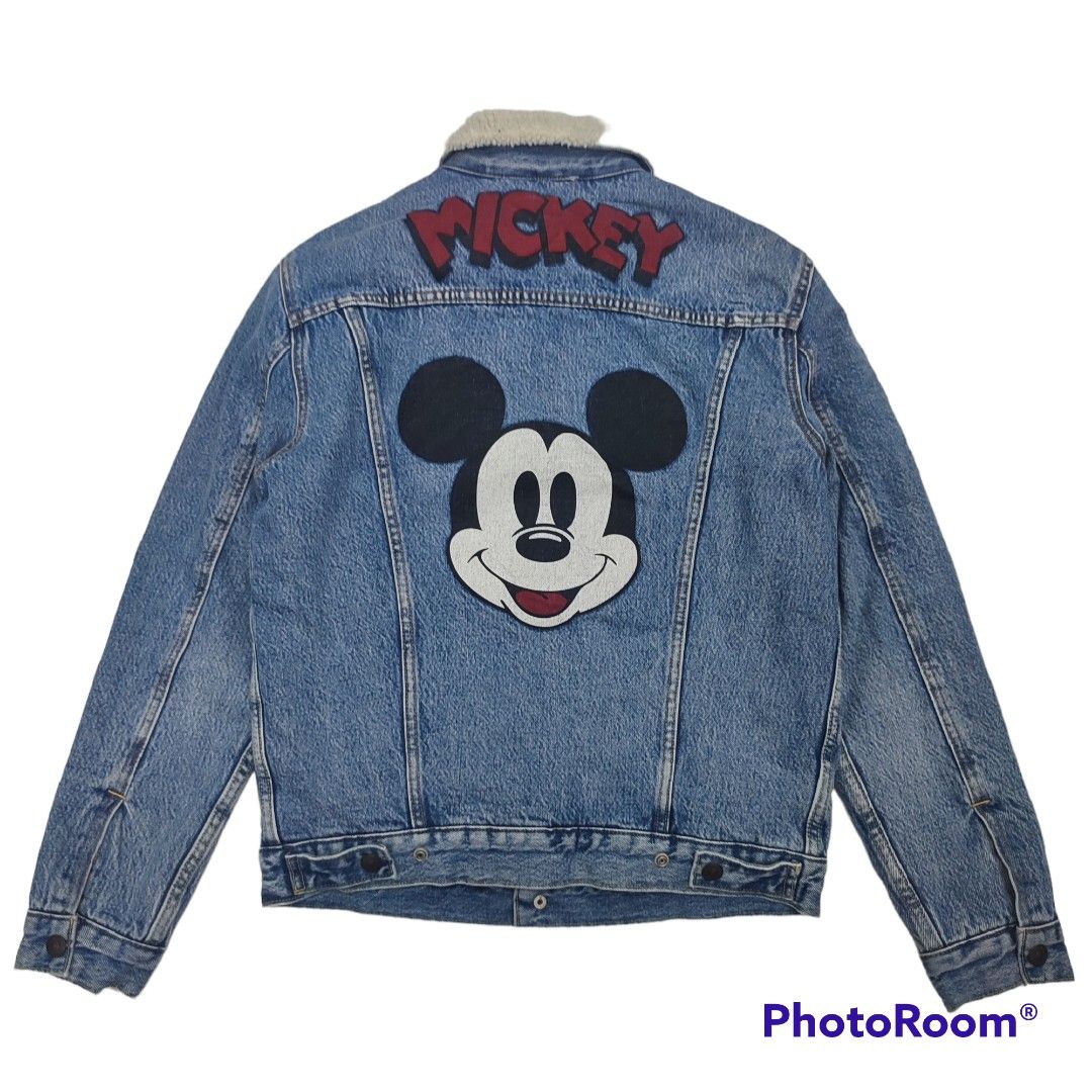 Levis Mickey Mouse Sherpa Jacket Limited Edition, Men's Fashion, Coats,  Jackets and Outerwear on Carousell