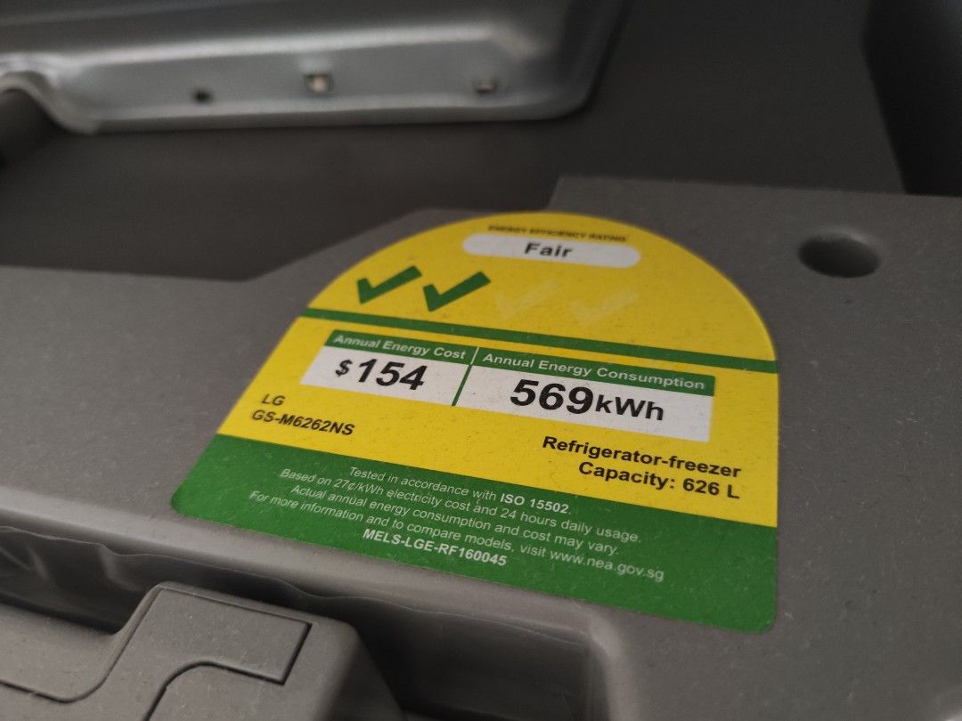 LG 626L Side by Side Fridge, Door in Door, TV & Home Appliances