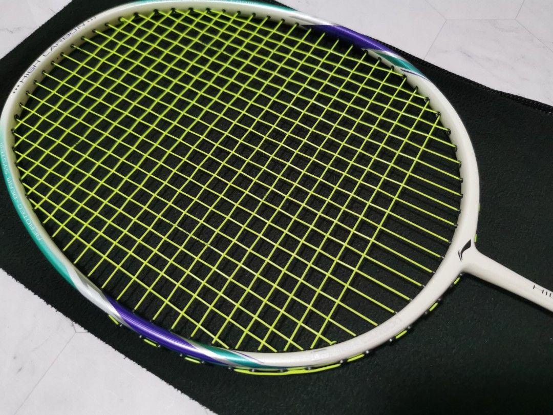 Li Ning HC1800 High Carbon 1800 Badminton Racket LiNing Racket, Sports