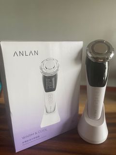 [Like New] ANLAN Warm & Cold Face Massager