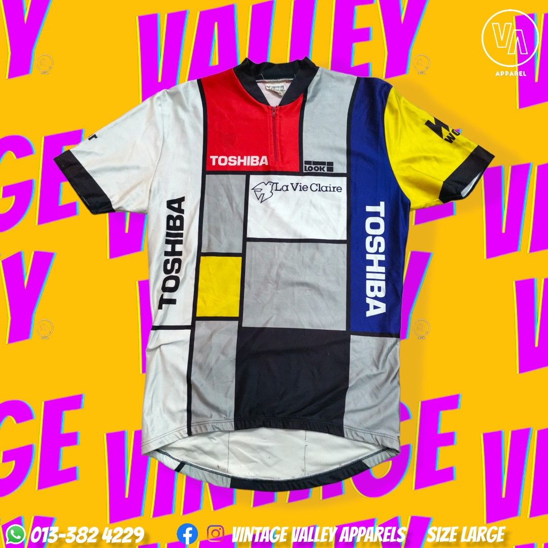 LOOK LA VIE CLAIRE TEAM CYCLING JERSEY, Men's Fashion, Activewear on