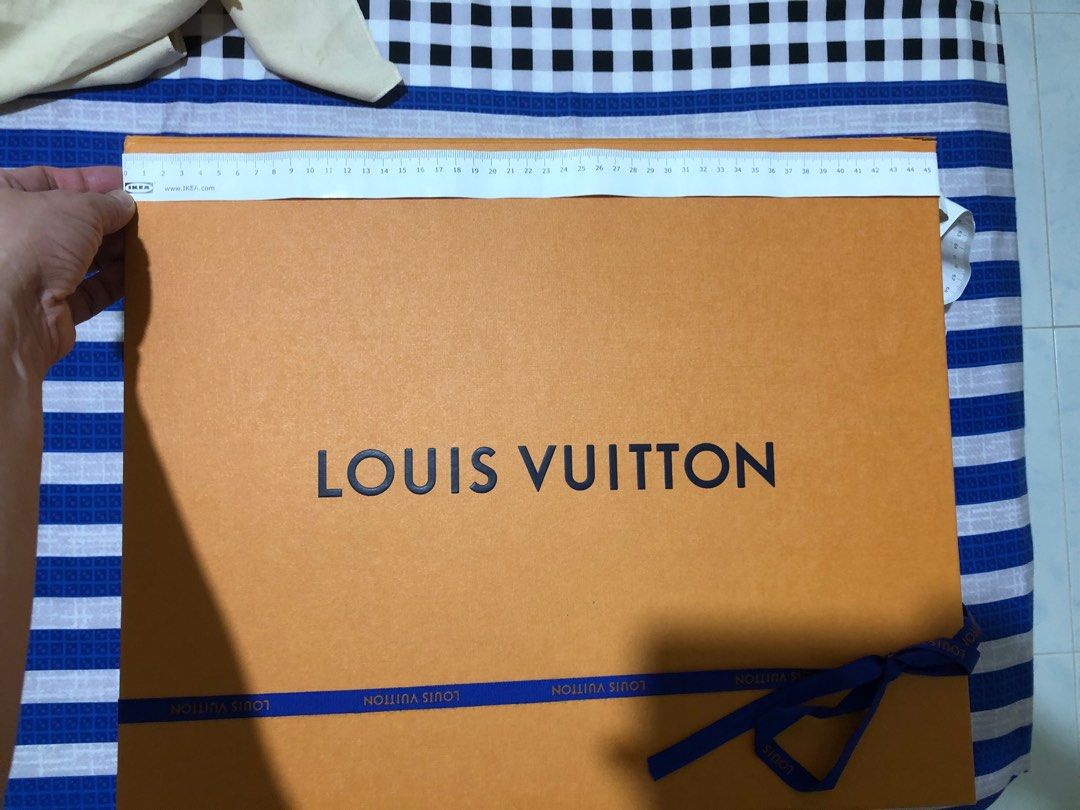 LOUIS VUITTON EMPTY Set Box Ribbon Small Rectangle AUTHENTIC NEW*