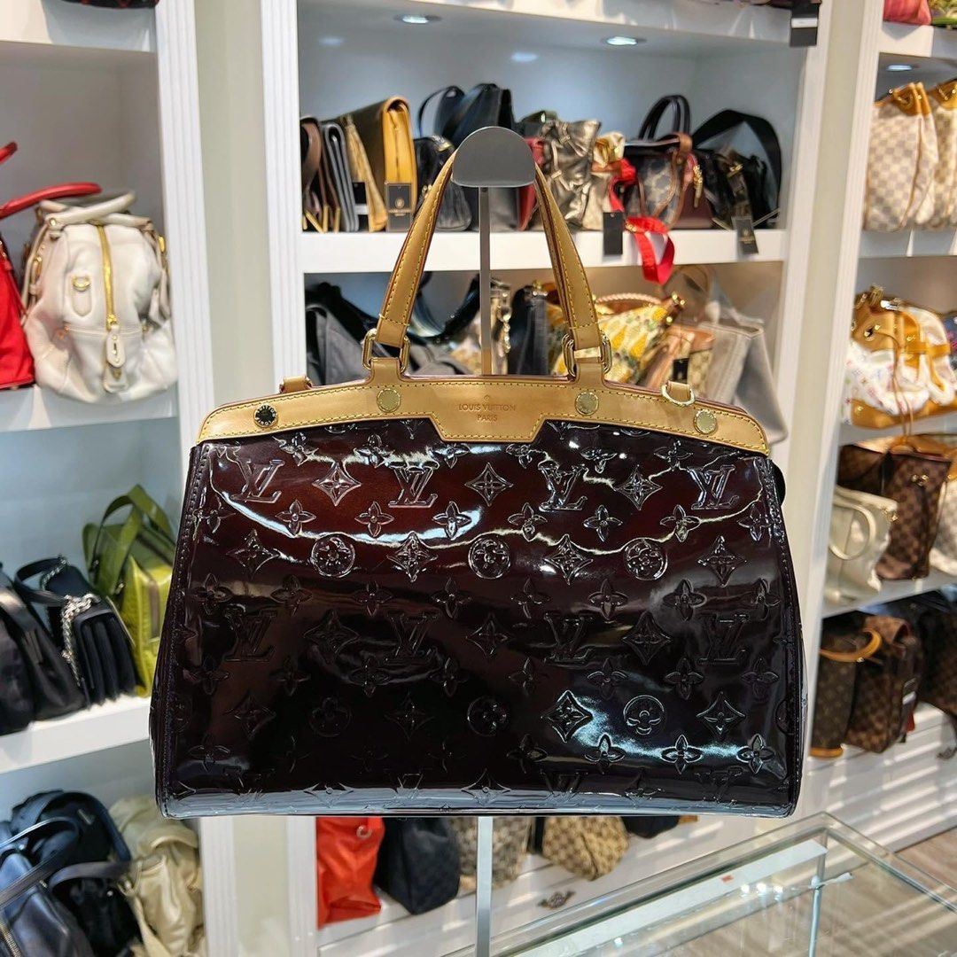 Louis Vuitton Papillon Vernis, Luxury, Bags & Wallets on Carousell