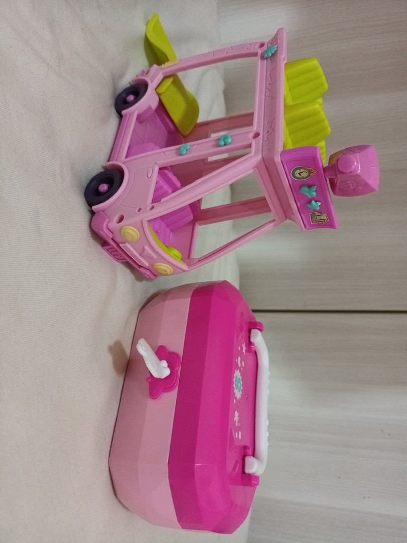 LPS van & Shopkins jewellery box, Hobbies & Toys, Toys & Games on Carousell