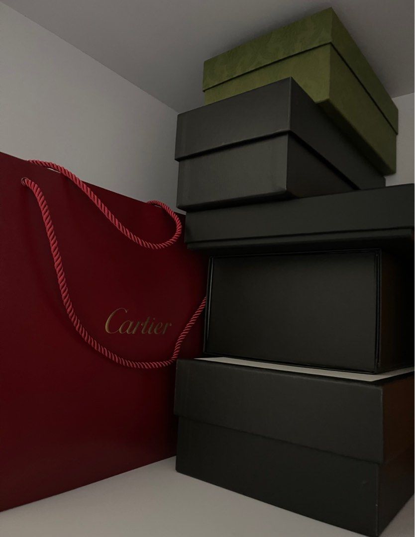 LV boxes, Luxury, Accessories on Carousell