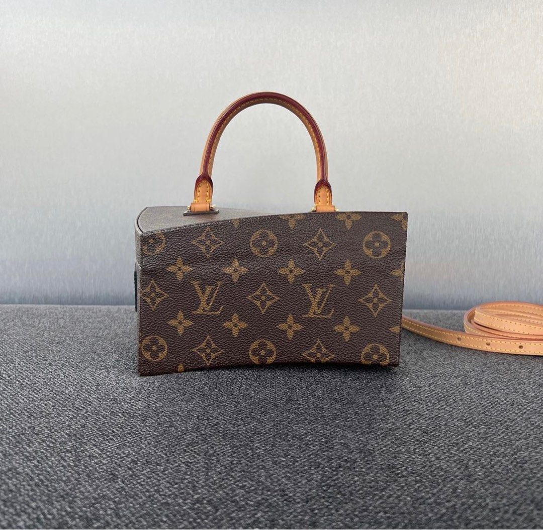 Louis Vuitton Monogram Canvas Limited Edition Frank Gehry Twisted Box Bag  Louis Vuitton