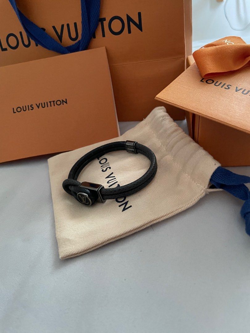 Authentic LV bracelet with dust bag, box