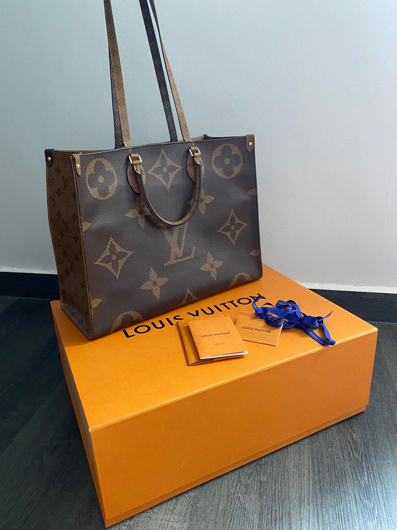LV ON-THE-GO GM TOTE, Luxury, Bags & Wallets on Carousell
