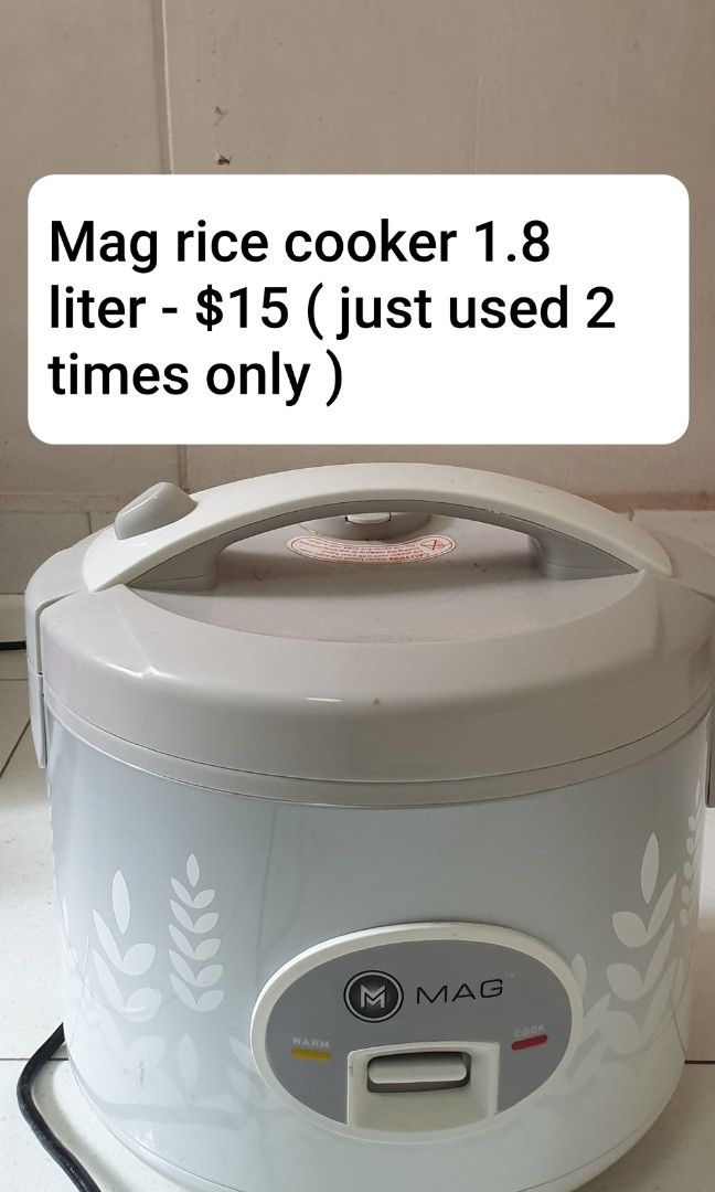 Mac rice cooker, TV & Home Appliances, Kitchen Appliances, Cookers on