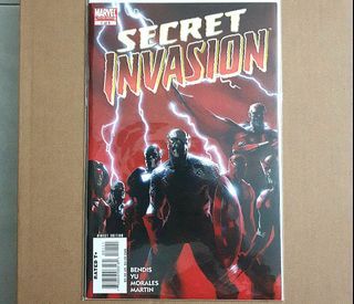 AVENGERS: SECRET INVASION THE INITIATIVE HC Comic book NM/MINT Disney +  series