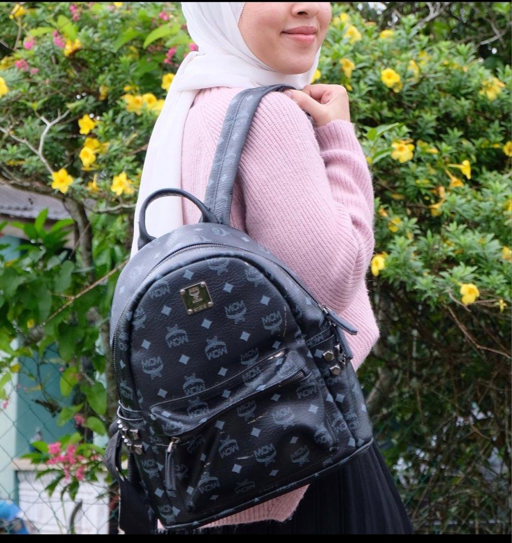 Mcm backpack sizes new arrivals