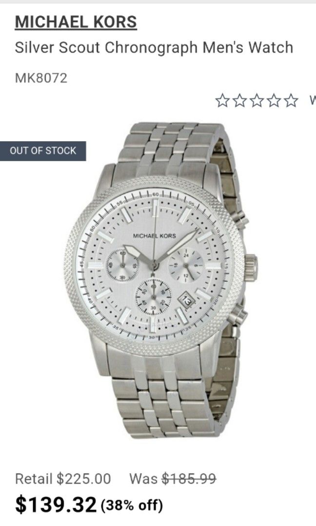 Michael best sale kors mk8072