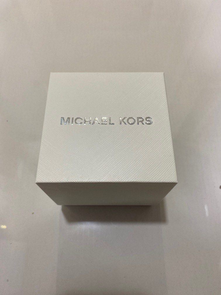 Michael kors watch box white clearance