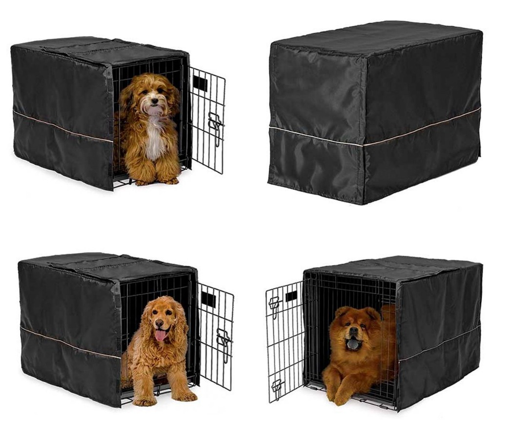 MIDWEST Quiet Time Crate Cover Privacy Sleeve for Open Pet Crates Behavioral Control Easy Door Pet Supplies Homes Other Pet Accessories on Carousell