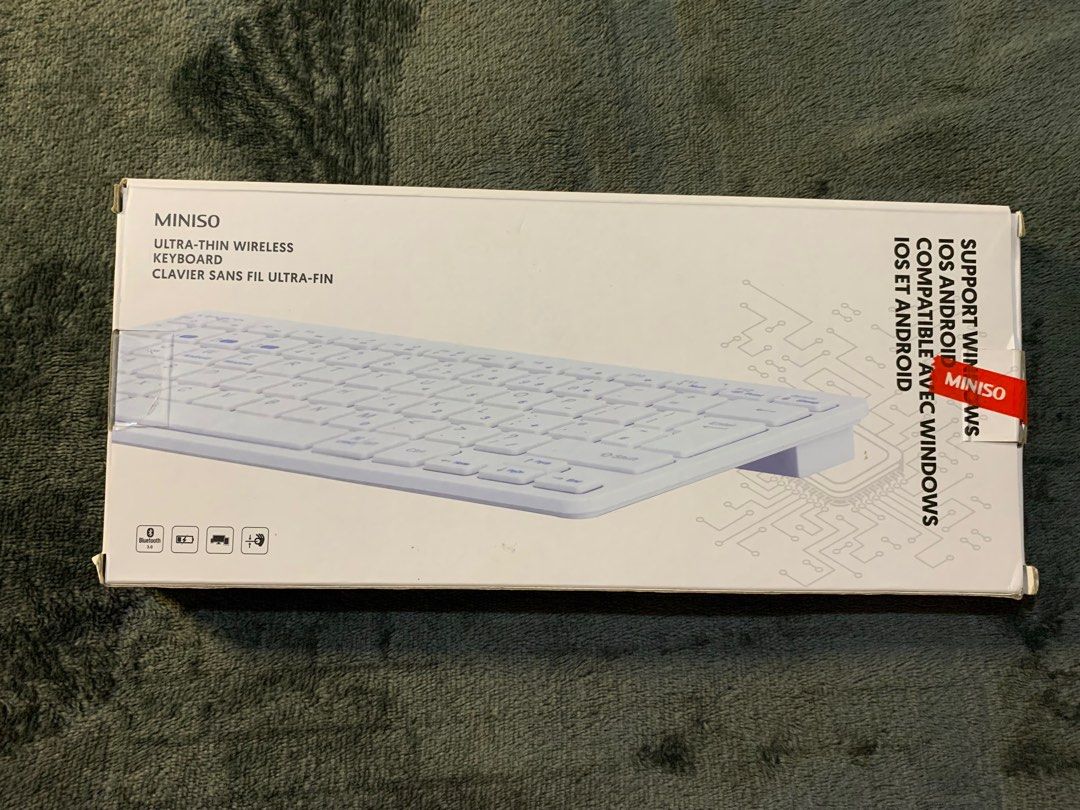 Miniso bluetooth keyboard, Computers & Tech, Parts & Accessories