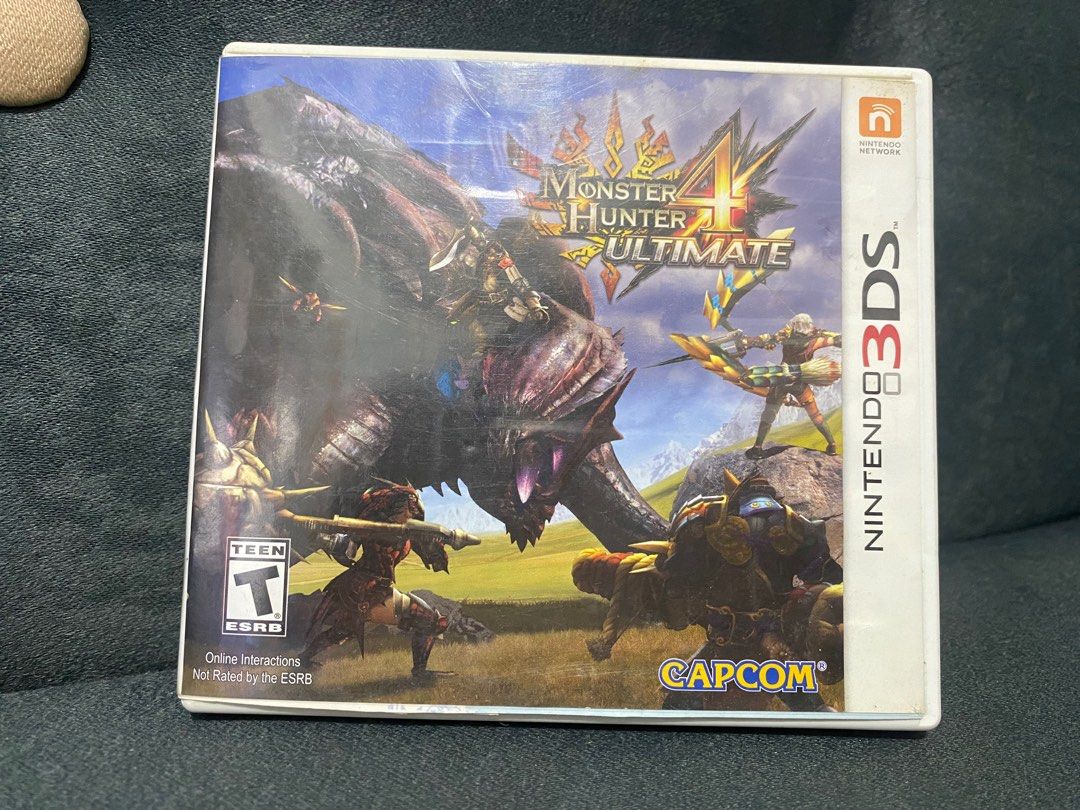 Monster Hunter 4 Ultimate for 3DS, Video Gaming, Video Games, Nintendo