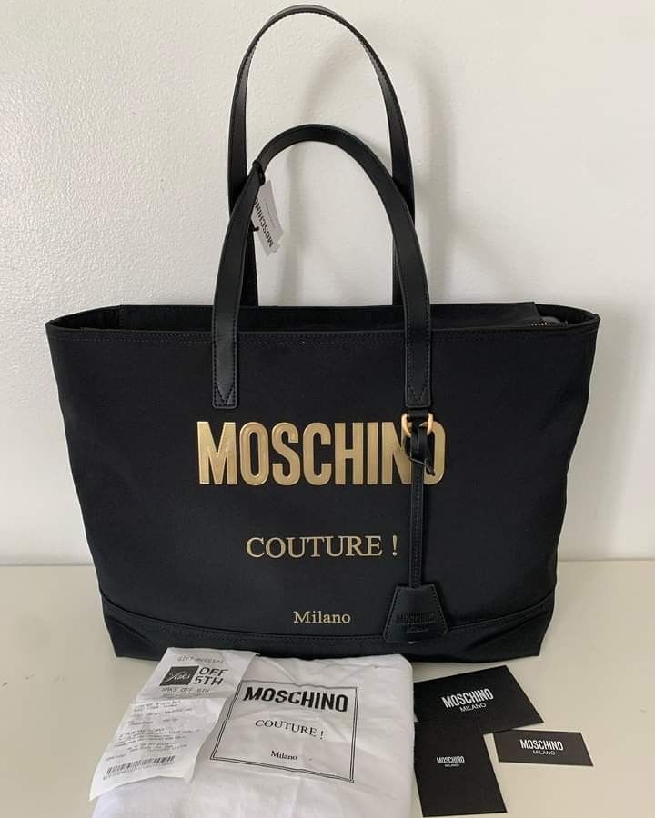 Moschino Logo Tote