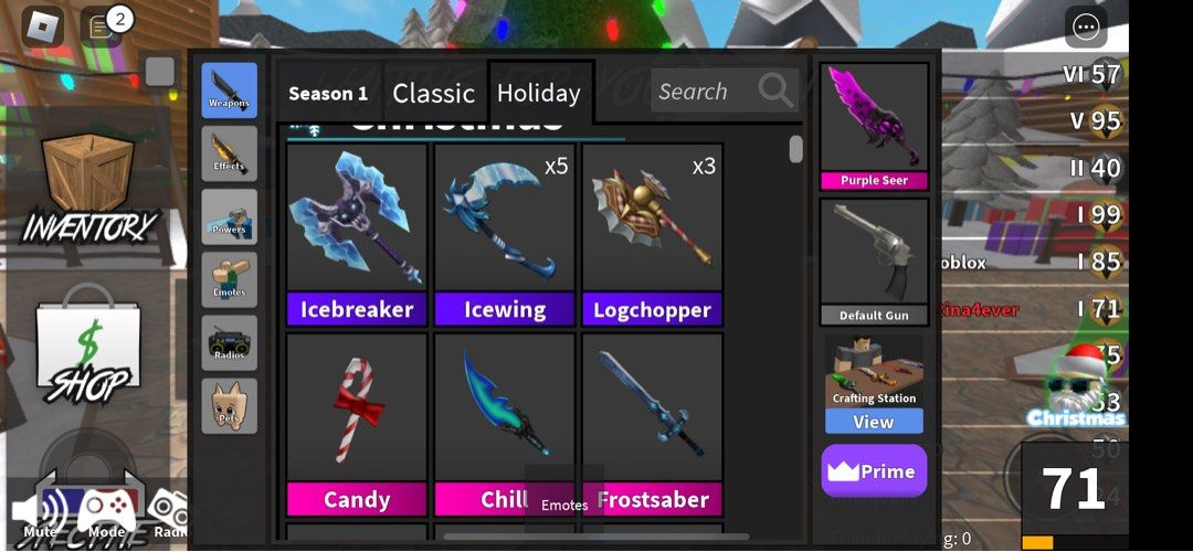 Roblox Murder Mystery 2 MM2, Super Rare Godly/Chroma Knives and Guns, CHEAPEST