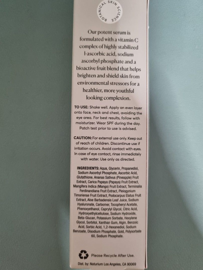 Naturium vitamin c complex serum, Beauty & Personal Care, Face, Face