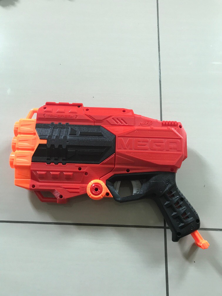 Nerf mega tri break hot sale