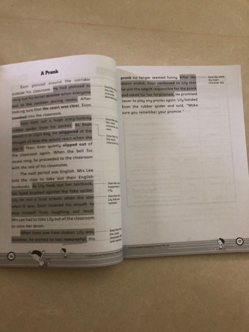 New Primary 3 English composition book, Hobbies & Toys, Books