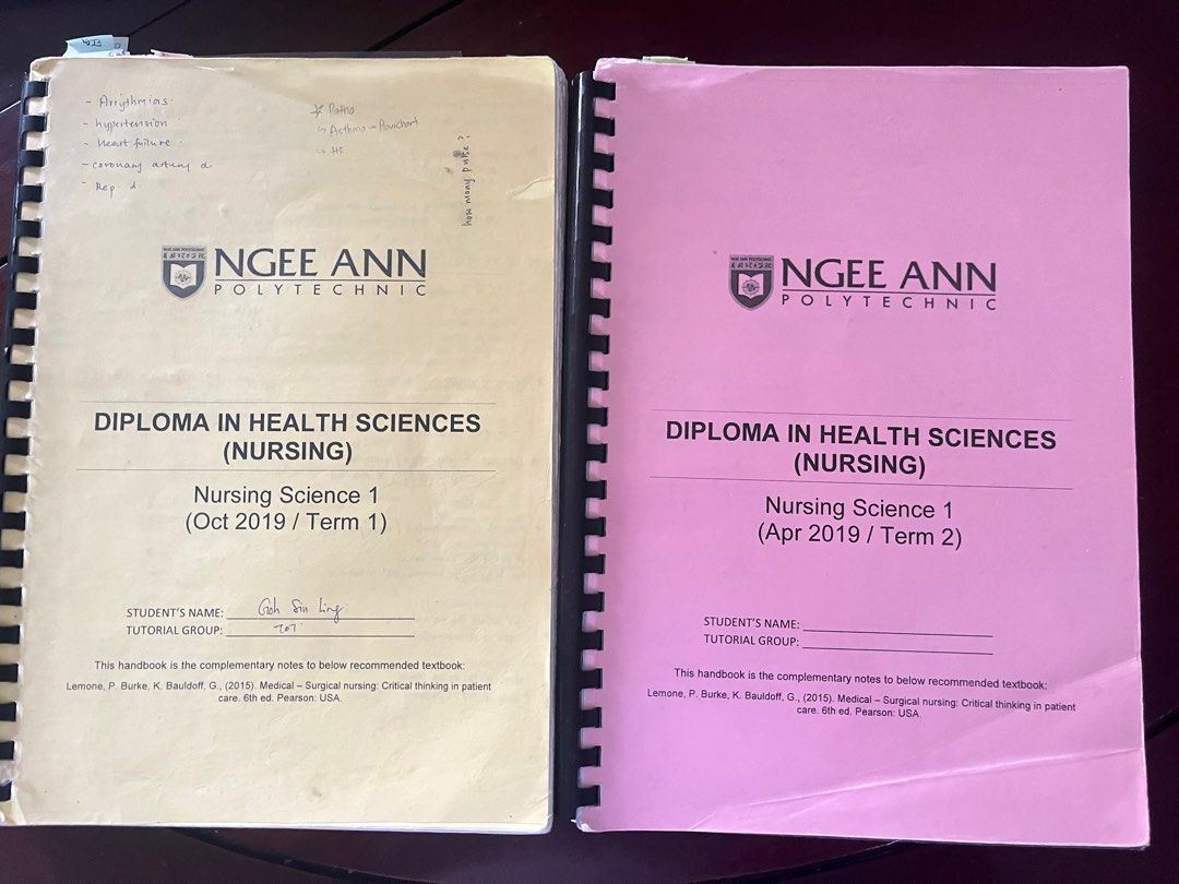 Ngee Ann Poly Nursing Textbook, Hobbies & Toys, Books & Magazines