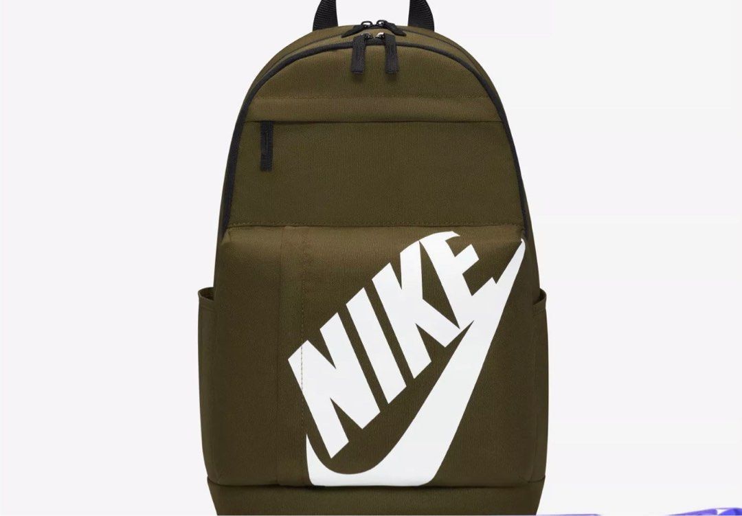 Nike Unisex Elemental Backpack (25L) Olive Canvas, Men's Fashion