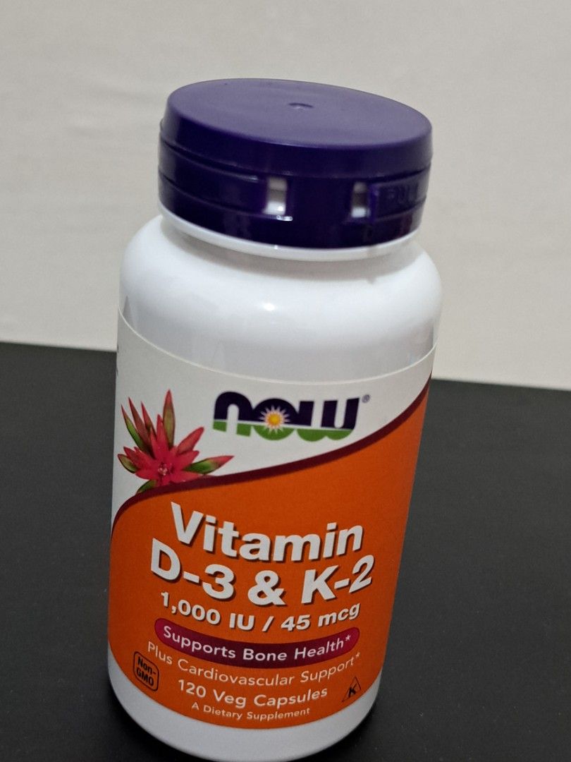 NOW Vitamin D3 K2, Everything Else, Others on Carousell