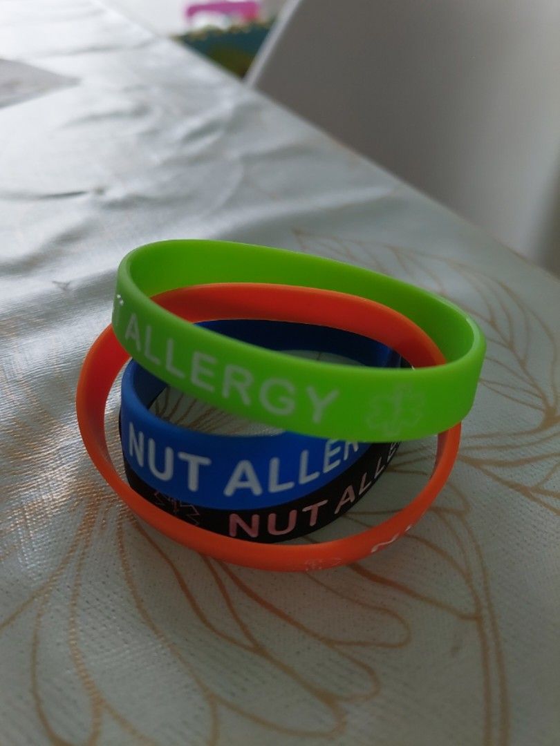 Nut Allergy Bracelets