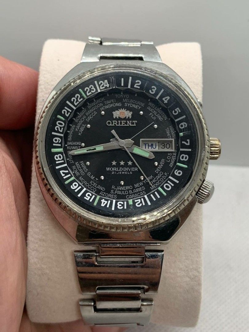 Orient world sales diver 21 jewels