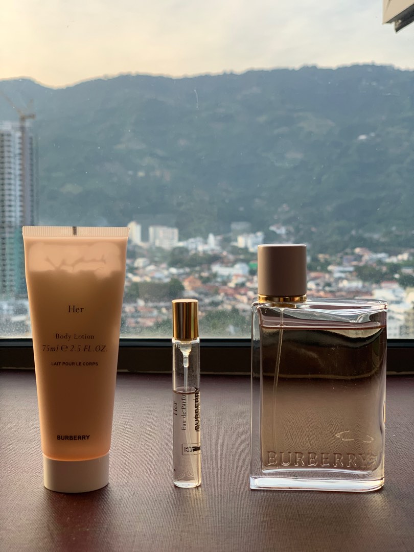 burberry original body lotion
