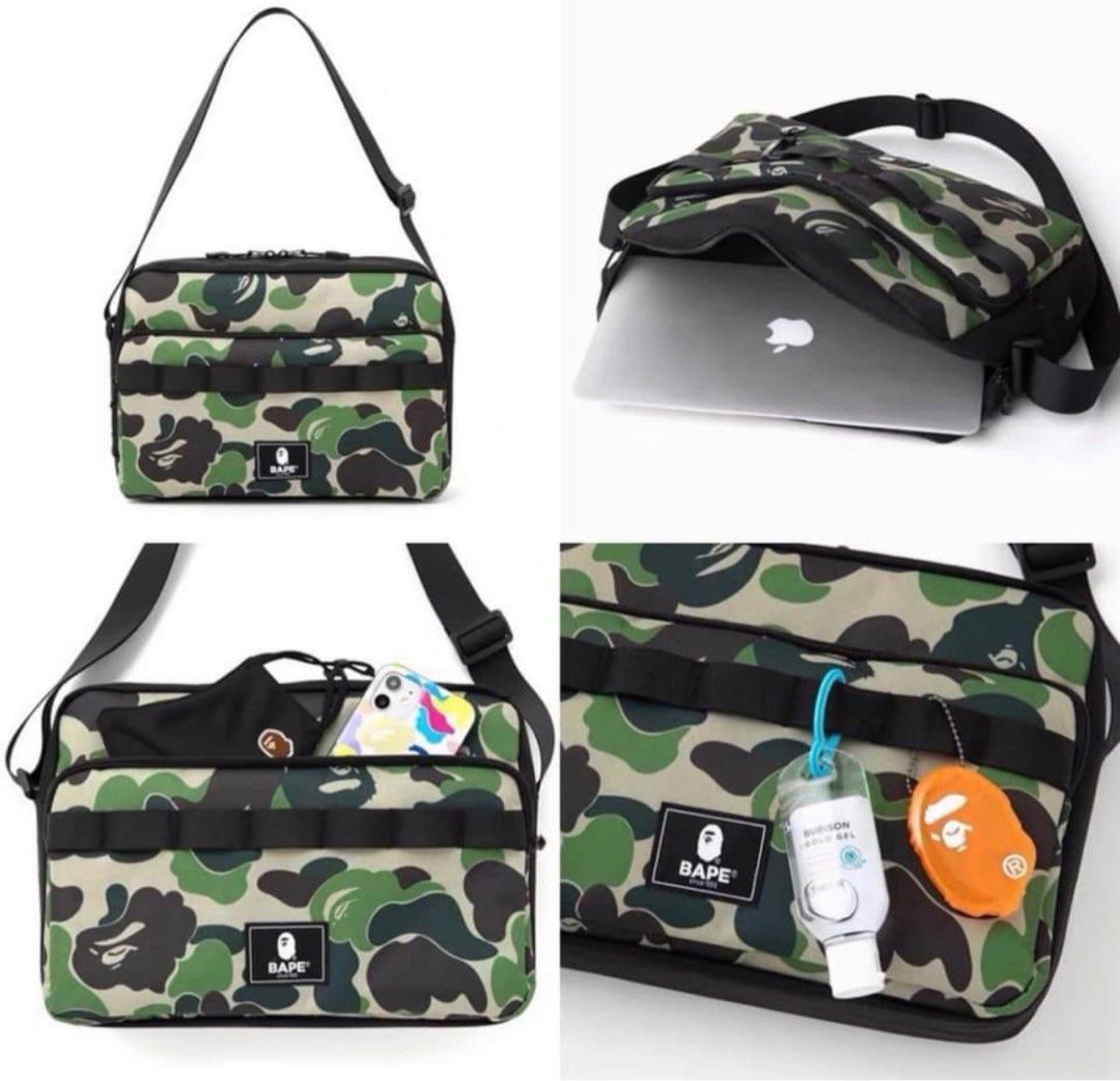 Original Bape 2021 Camo Sling Bag, Men's Fashion, Bags, Sling Bags on